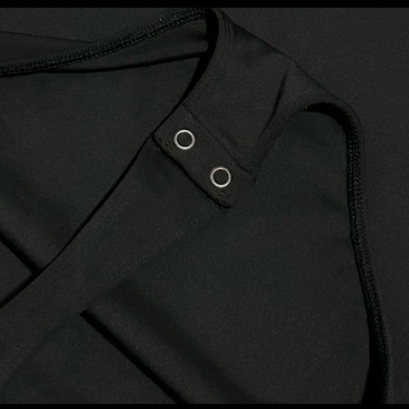 Express Body Contour High Compression Scoop Neck Tong Bodysuit - Picture 5 of 6